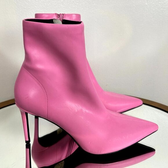 Jeffrey Campbell Bubblegum Pink Stiletto Boots - Picture 4 of 8